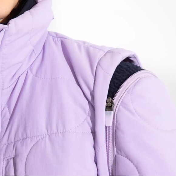 Halfdays Ski Set Davis Convertible Jacket Emma Soft Shell Pant Lilac Purple - Picture 9 of 10